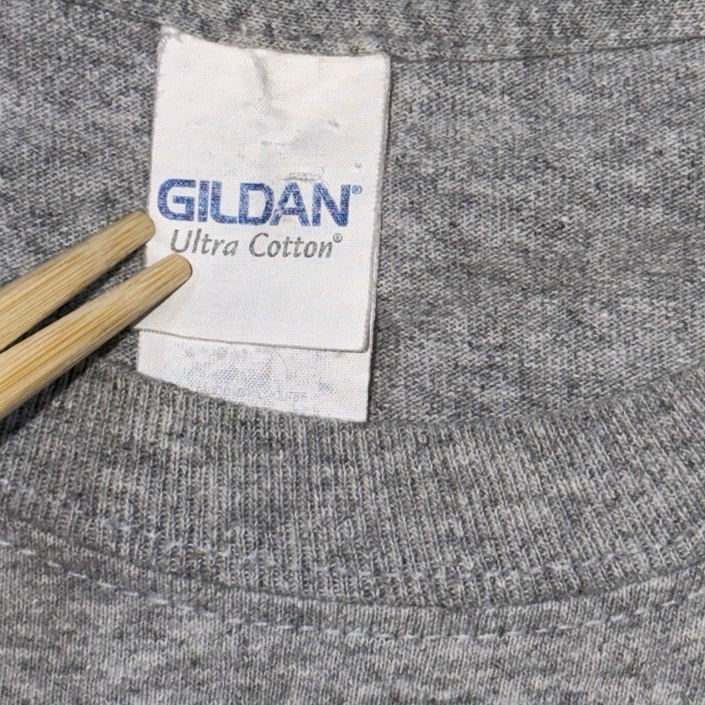 Gildan Shirt Mens M Blue Monster Graphic "Make Sure The Monster Is On Your Can!" - Picture 4 of 8